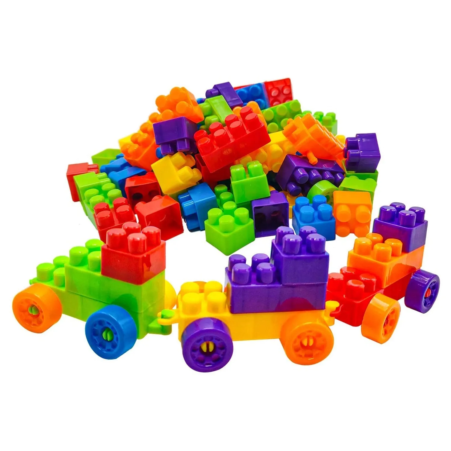 8077 60pc Building Blocks Early Learning Educational Toy for Kids