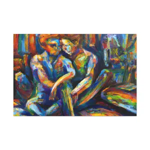 Aiden - Gay Love Canvas Art