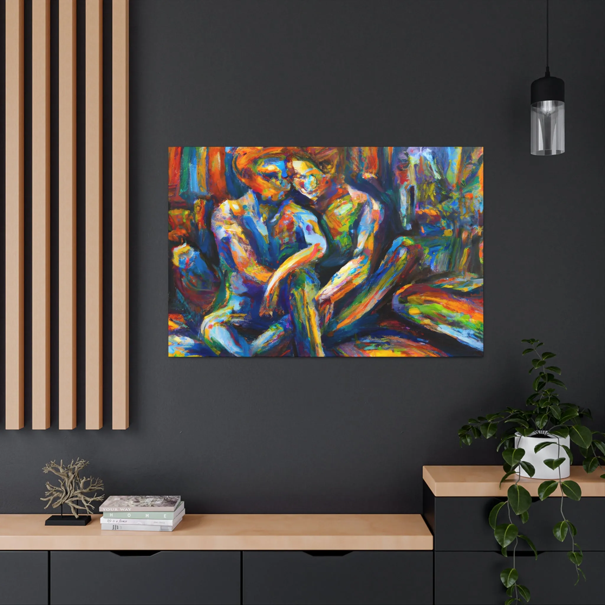 Aiden - Gay Love Canvas Art