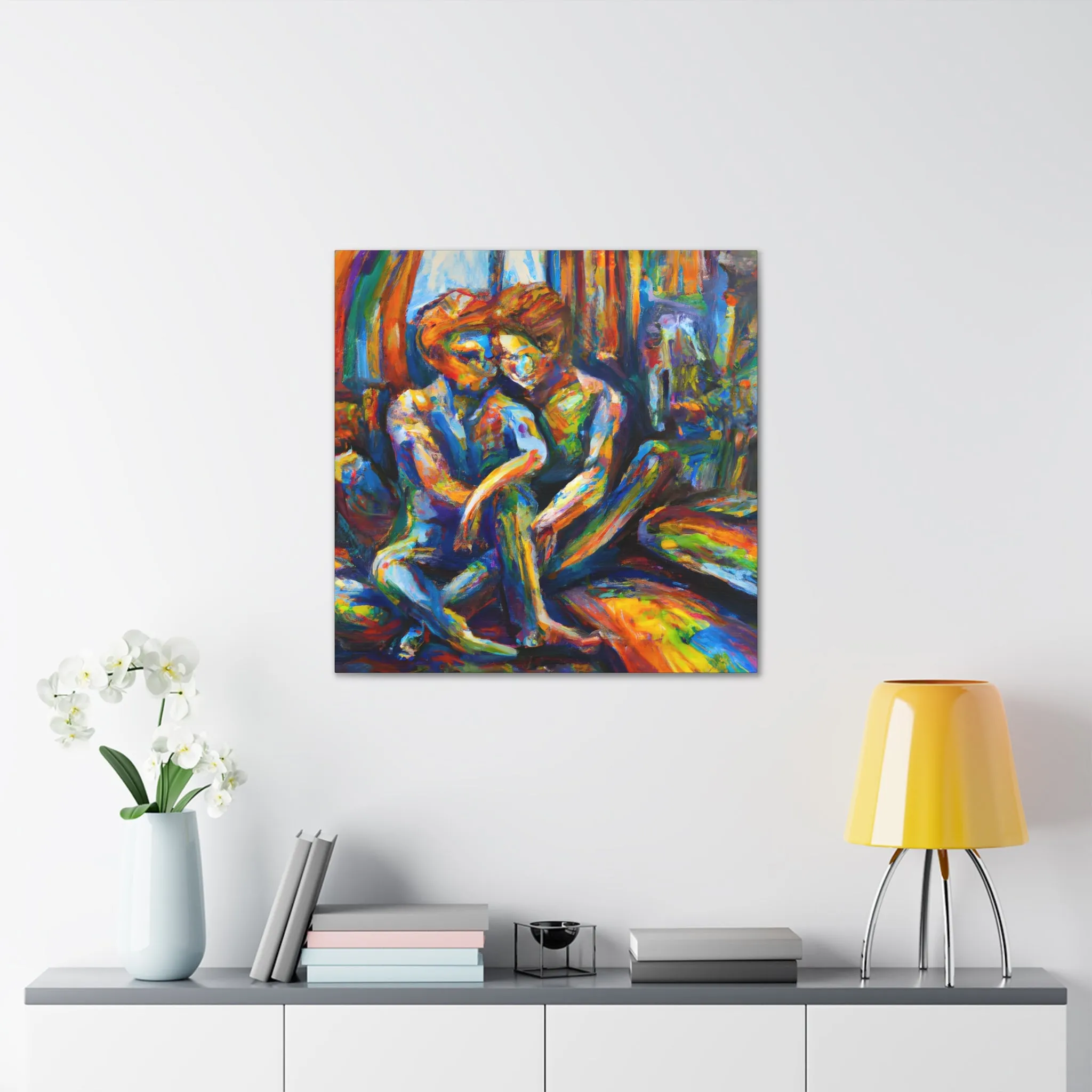 Aiden - Gay Love Canvas Art