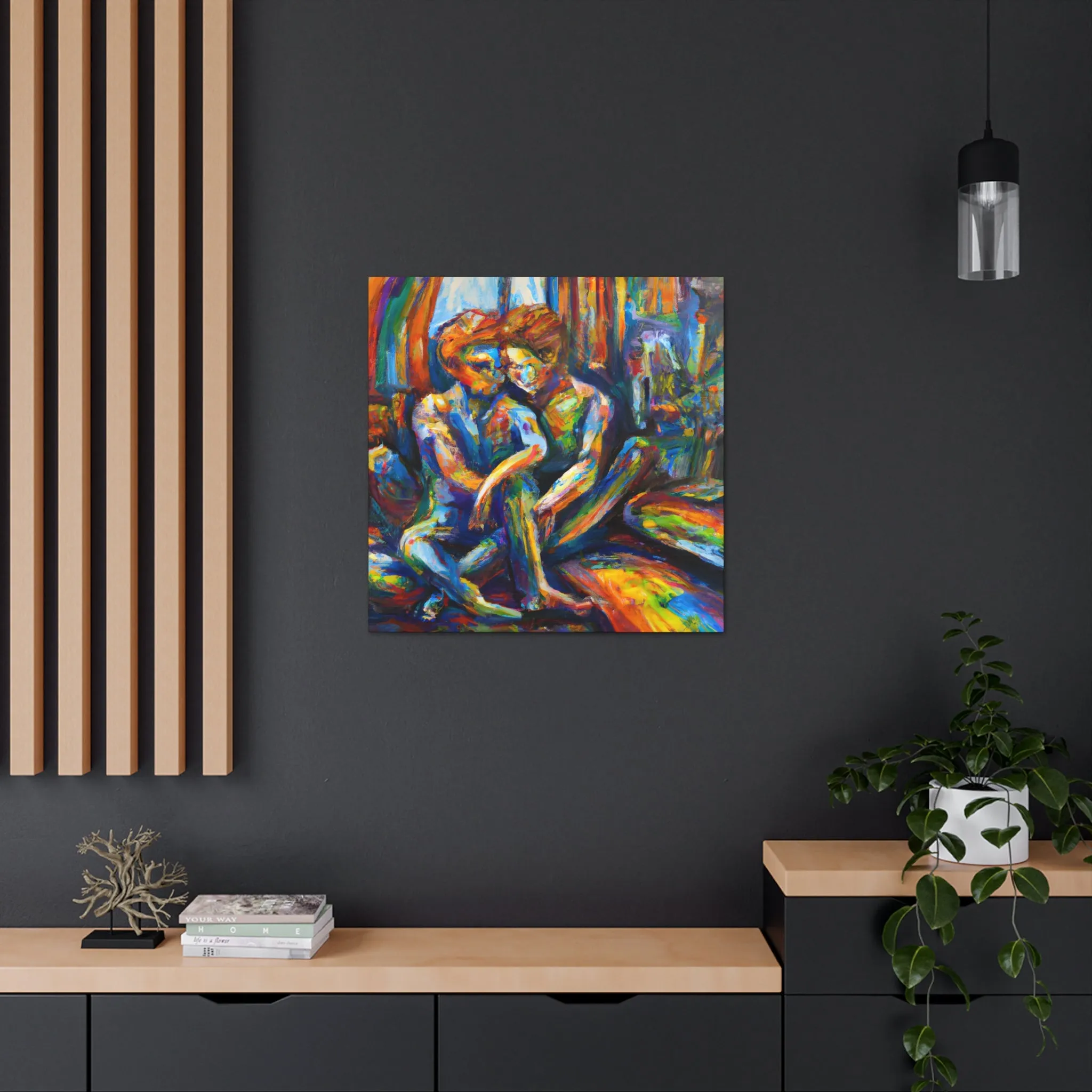 Aiden - Gay Love Canvas Art