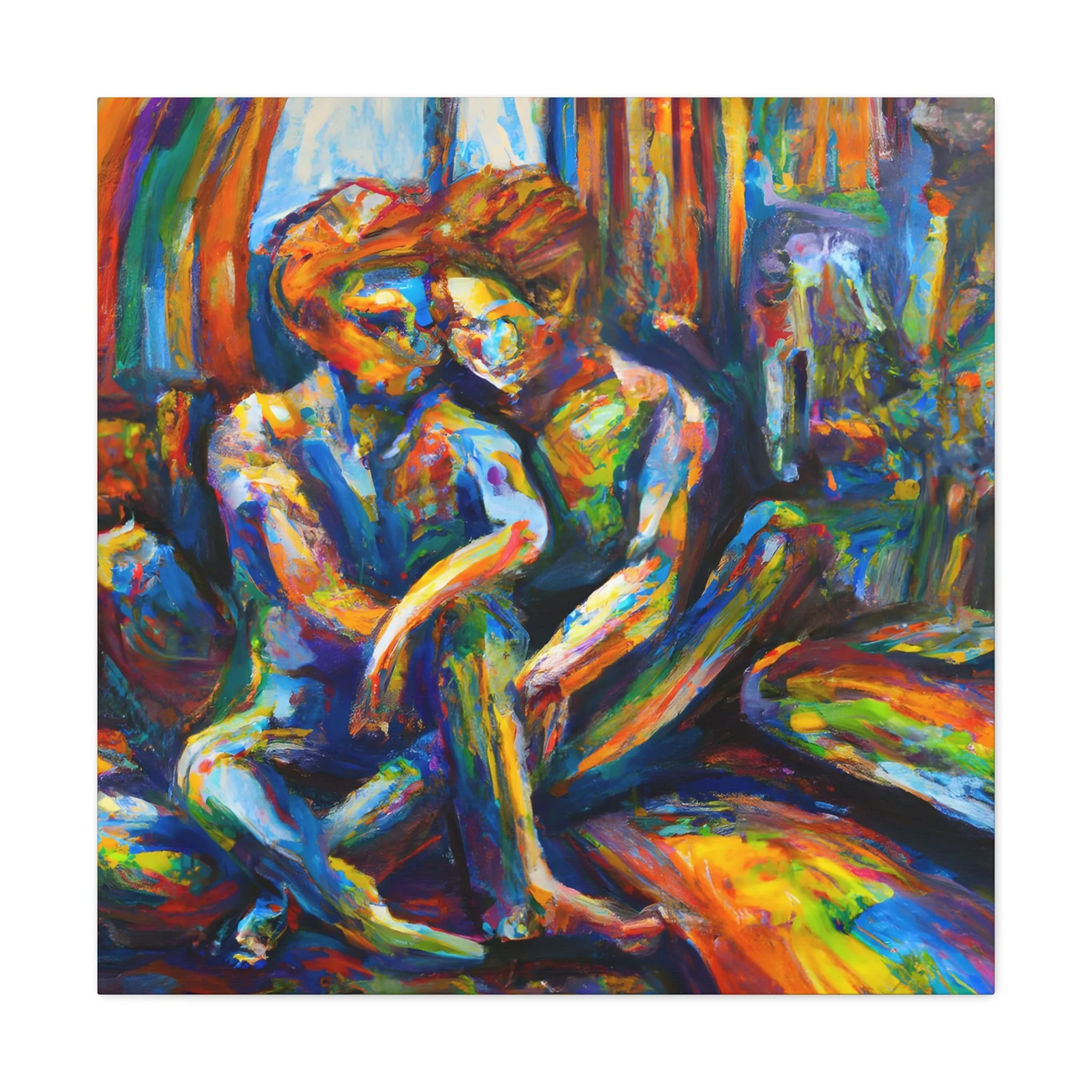 Aiden - Gay Love Canvas Art