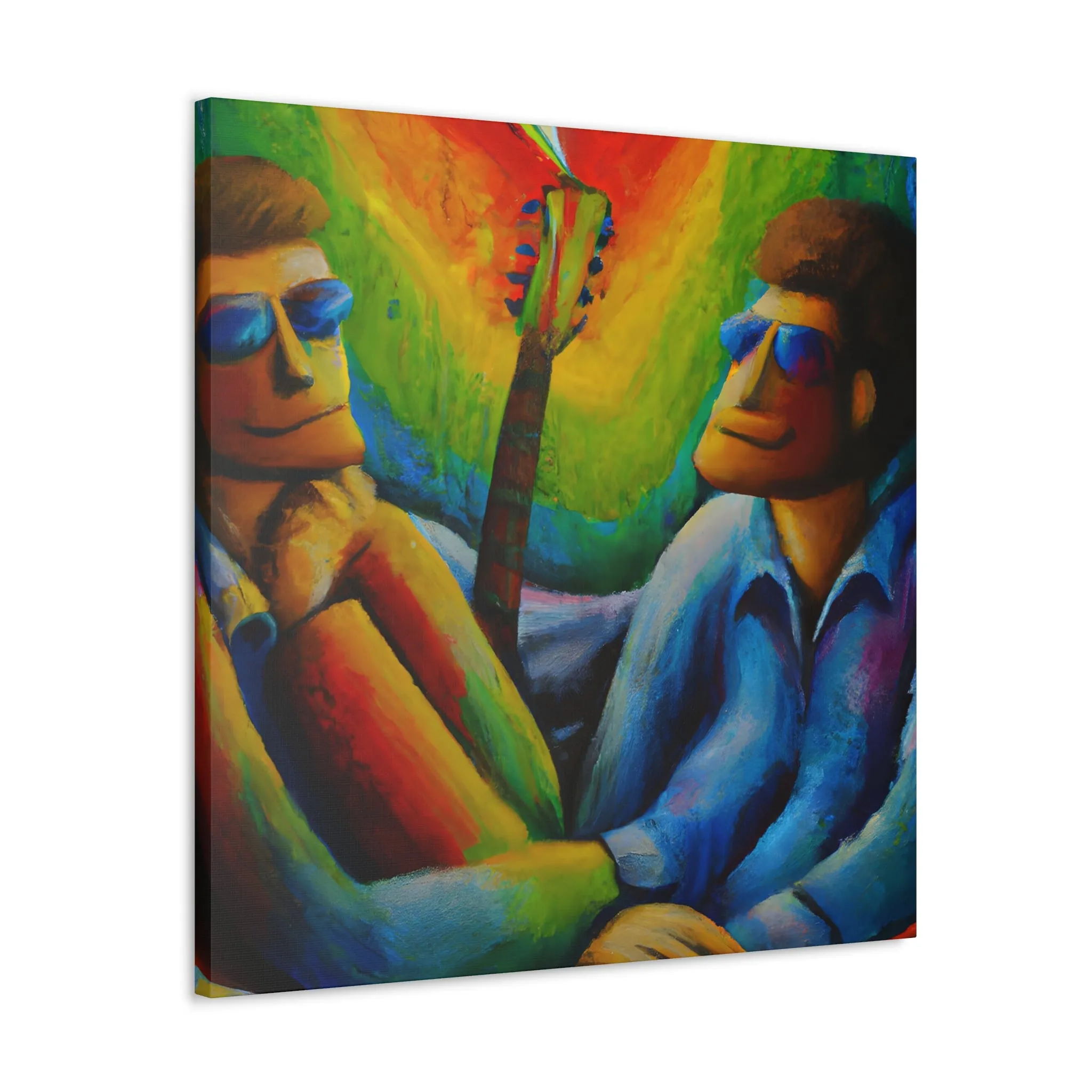 AlecX - Gay Love Canvas Art