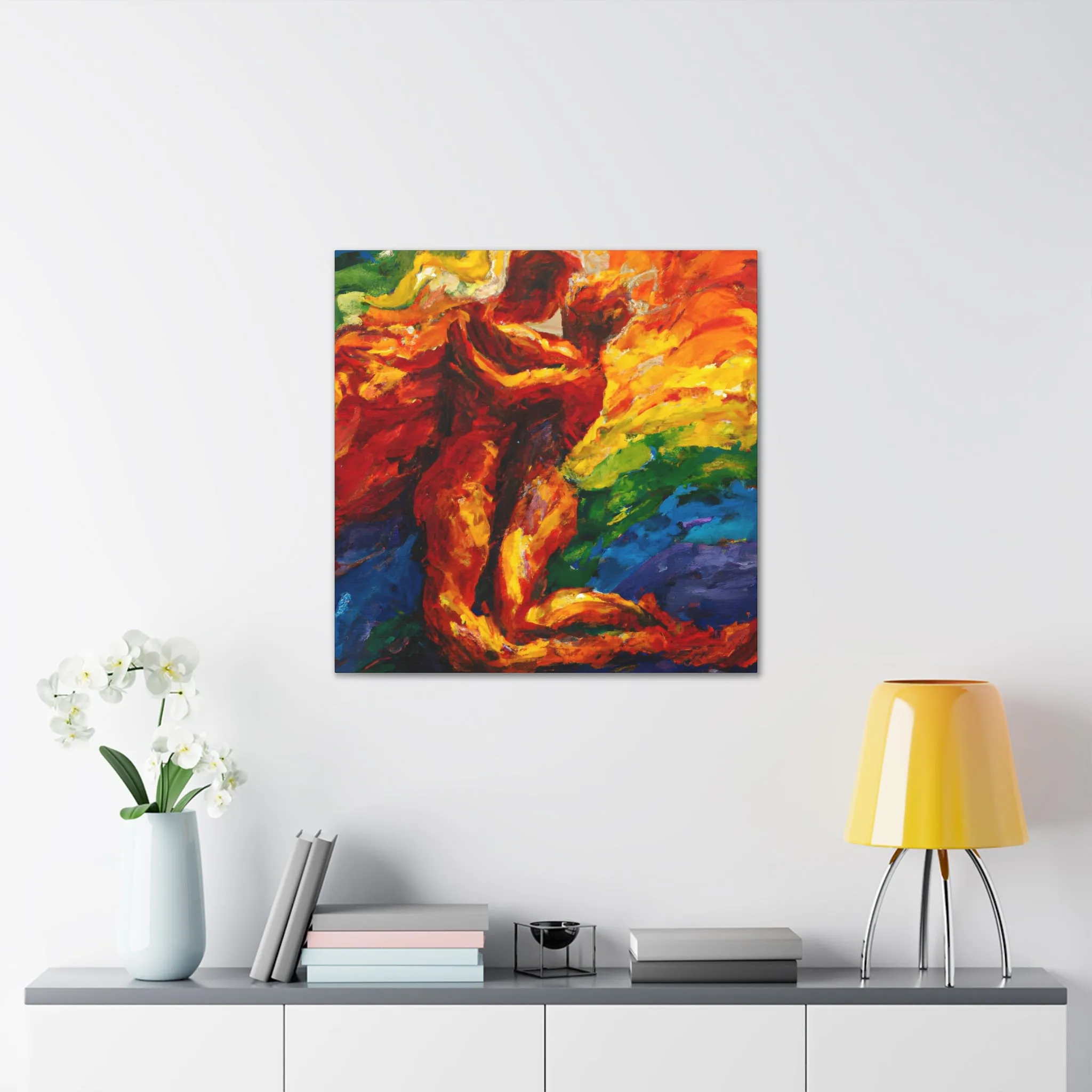 Aristonico - Gay Couple Wall Art