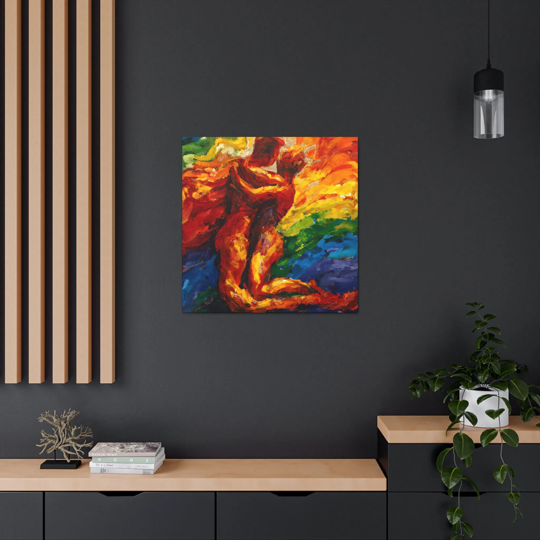 Aristonico - Gay Couple Wall Art