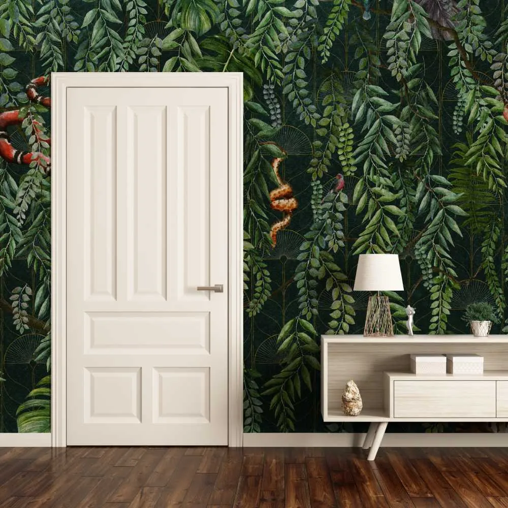 Art Deco Jungle Wallpaper - UON - NLXL