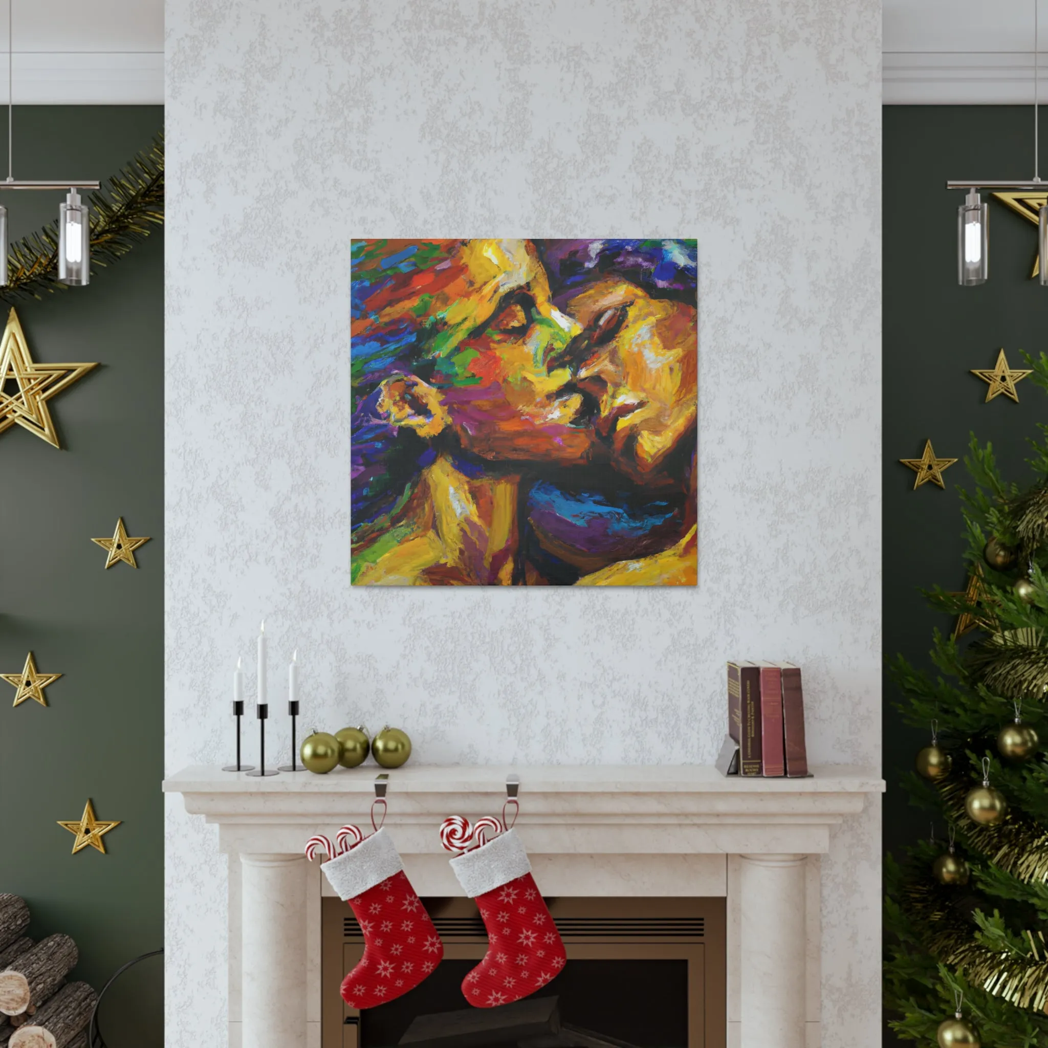 Artiaus - Gay Couple Wall Art