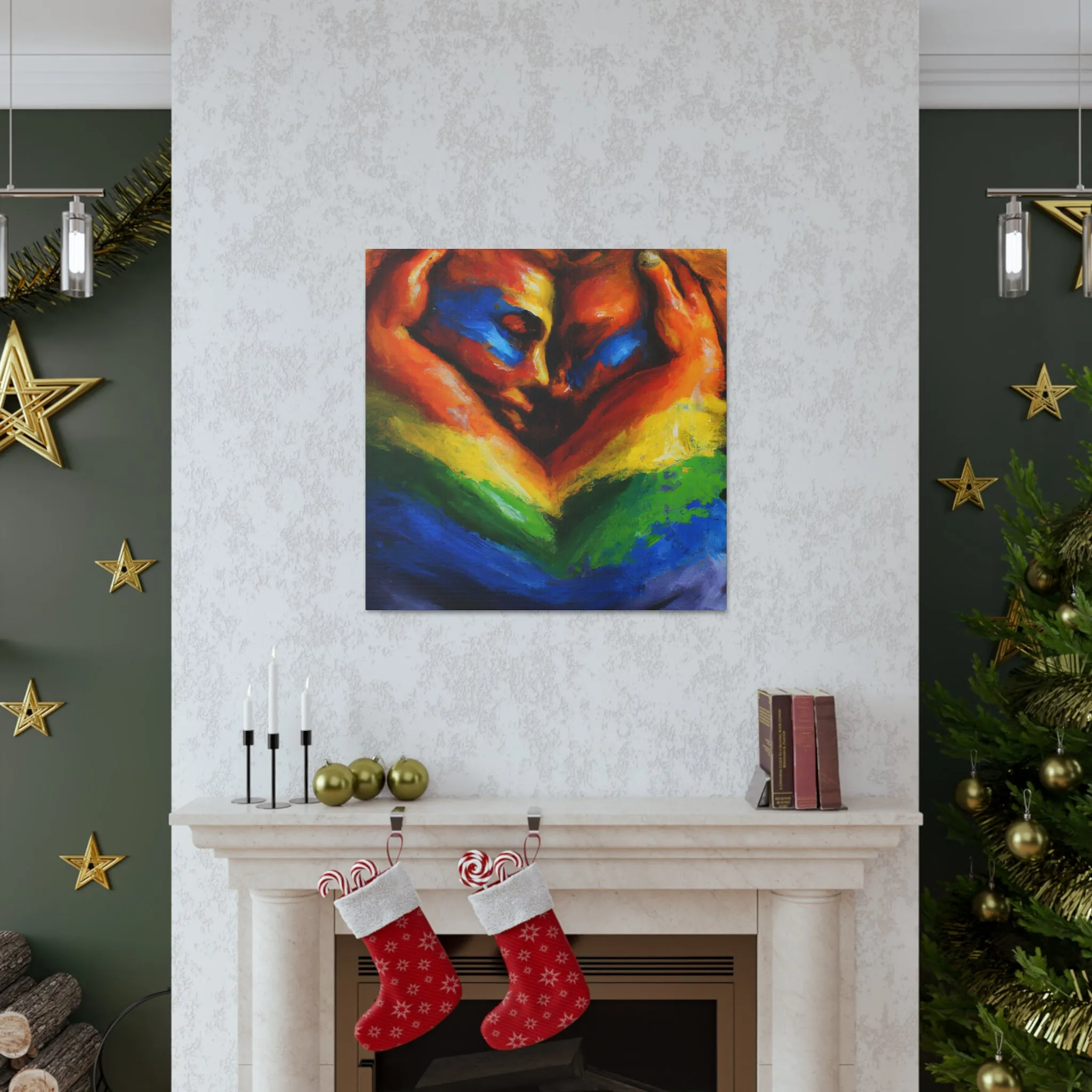 Arturianne - Gay Couple Wall Art