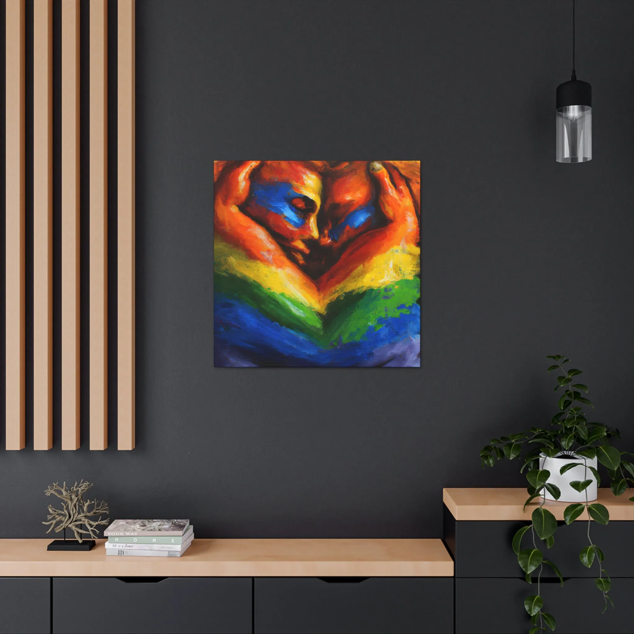 Arturianne - Gay Couple Wall Art