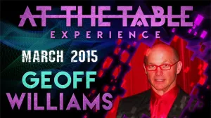 At The Table Live Lecture - Geoff Williams March 2015 - INSTANT DOWNLOAD