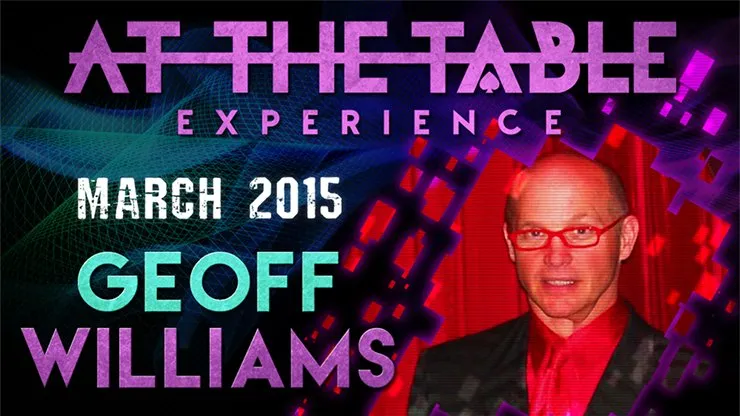 At The Table Live Lecture - Geoff Williams March 2015 - INSTANT DOWNLOAD