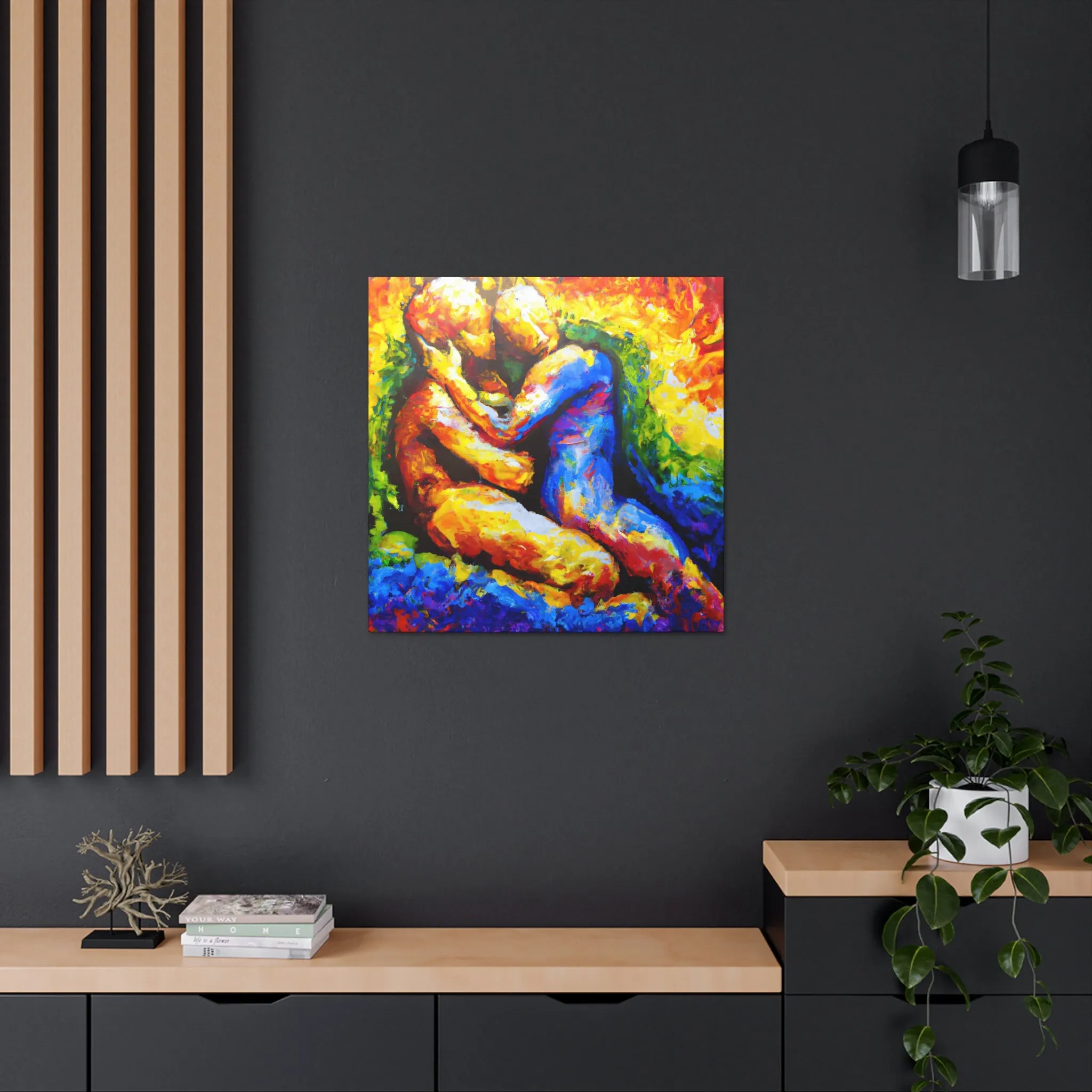 Axel - Gay Love Canvas Art