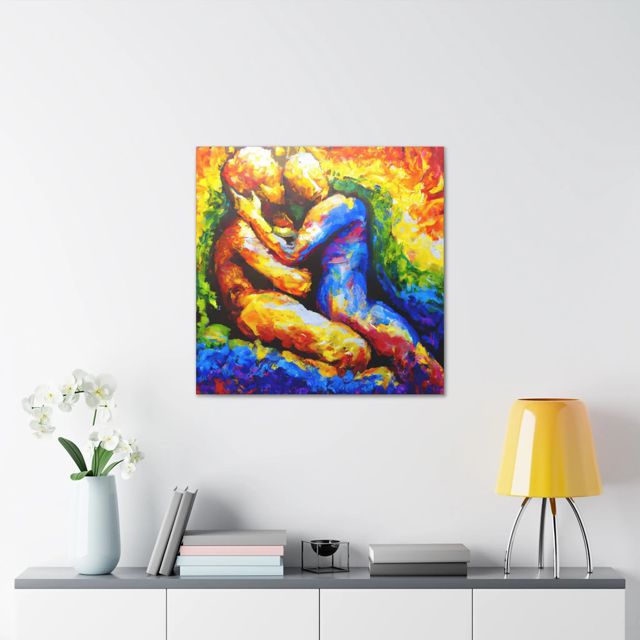 Axel - Gay Love Canvas Art