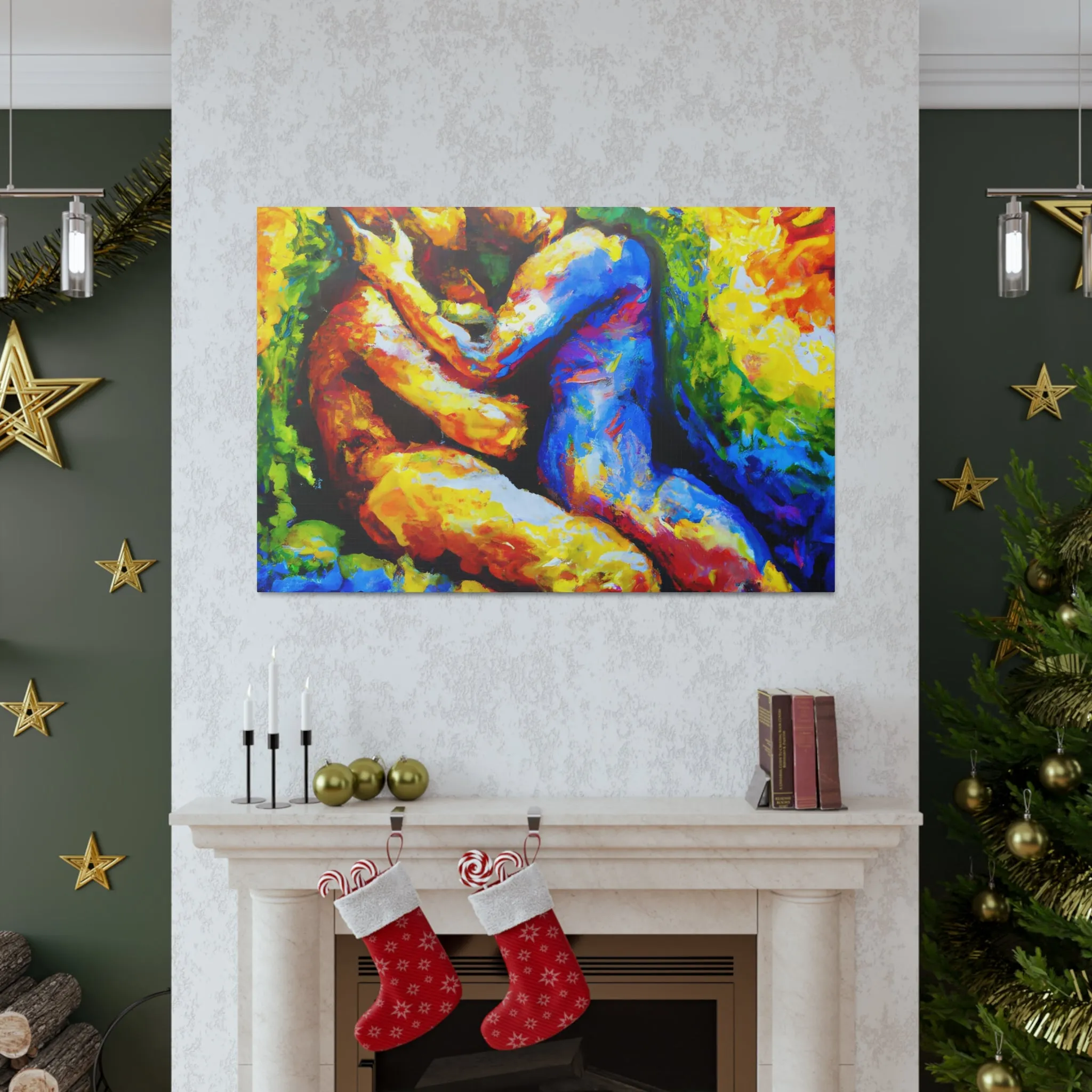 Axel - Gay Love Canvas Art