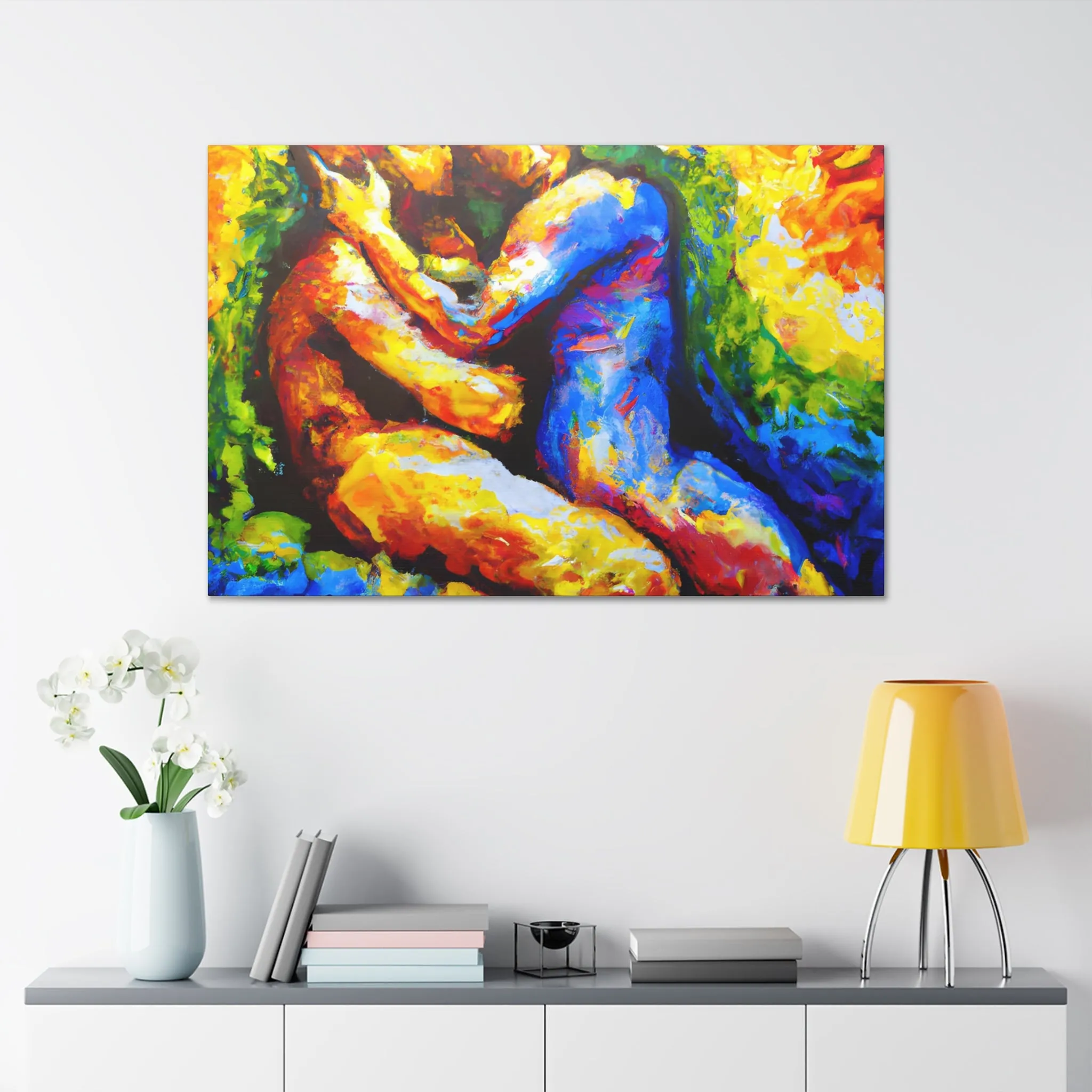 Axel - Gay Love Canvas Art