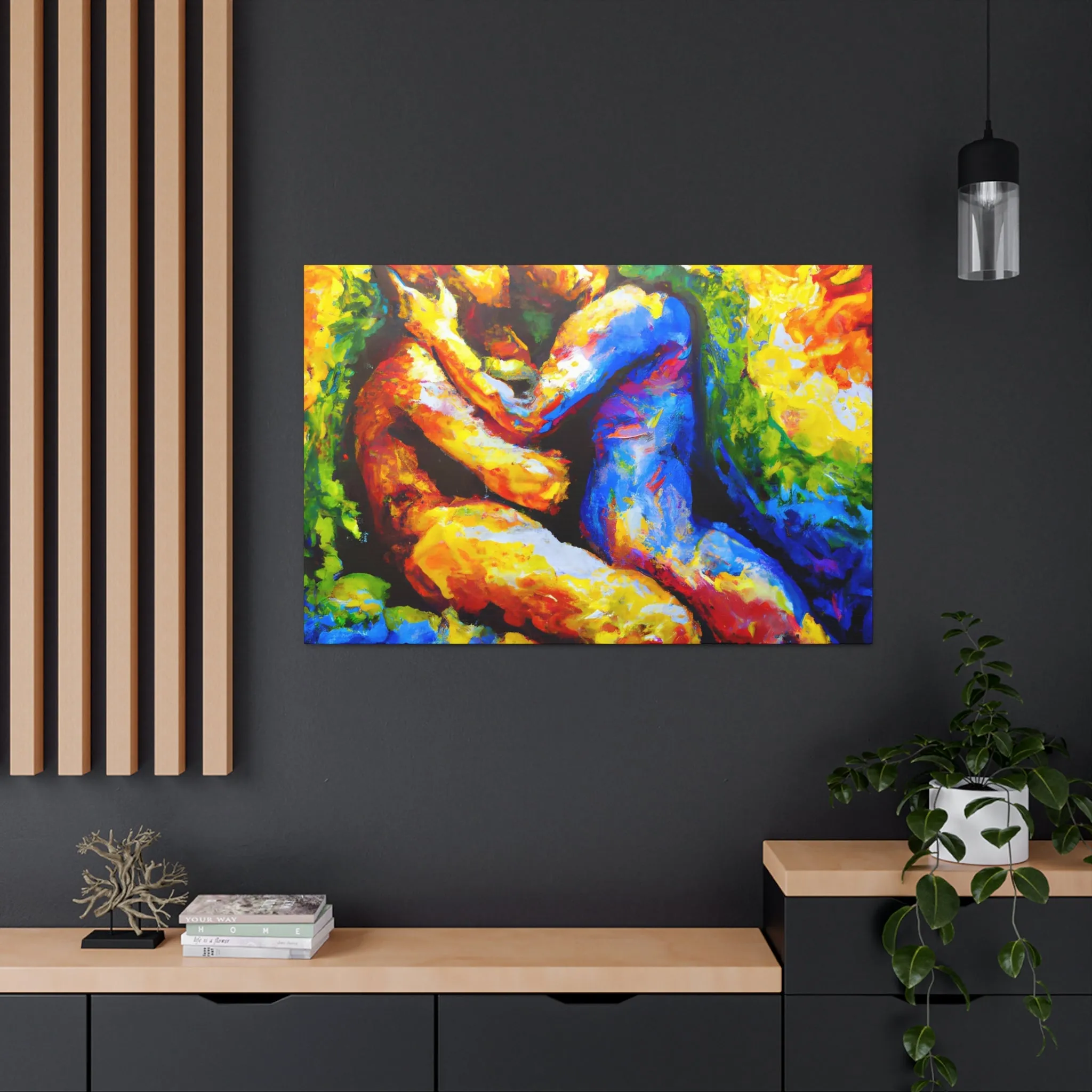 Axel - Gay Love Canvas Art