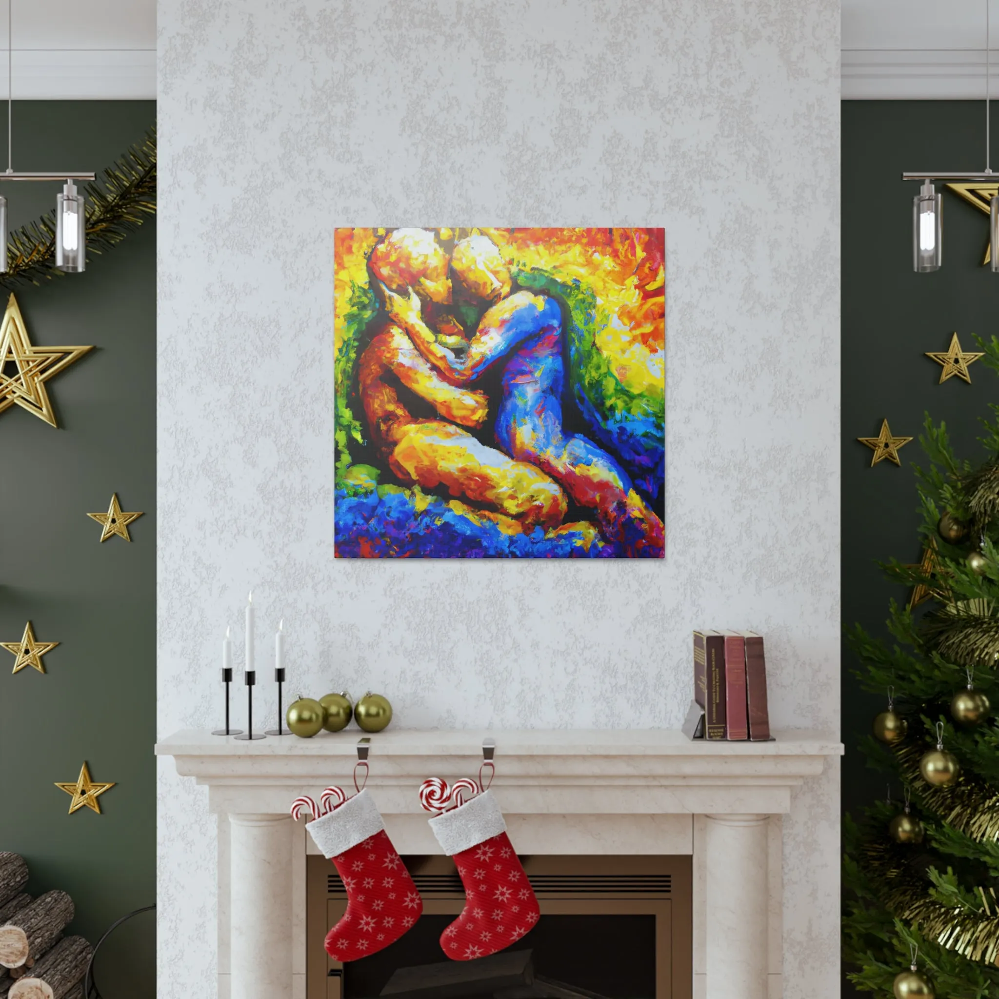 Axel - Gay Love Canvas Art