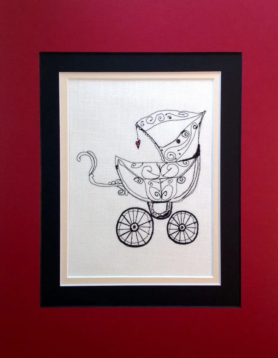 Baby Buggy - Embroidery Design