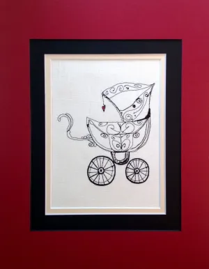 Baby Buggy - Embroidery Design