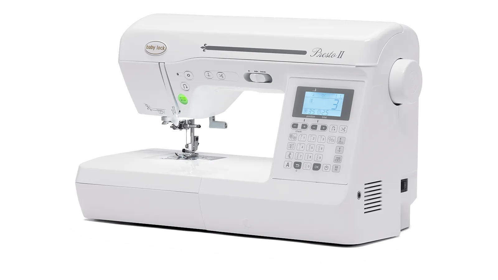 Baby Lock Presto 2 Sewing & Quilting Machine