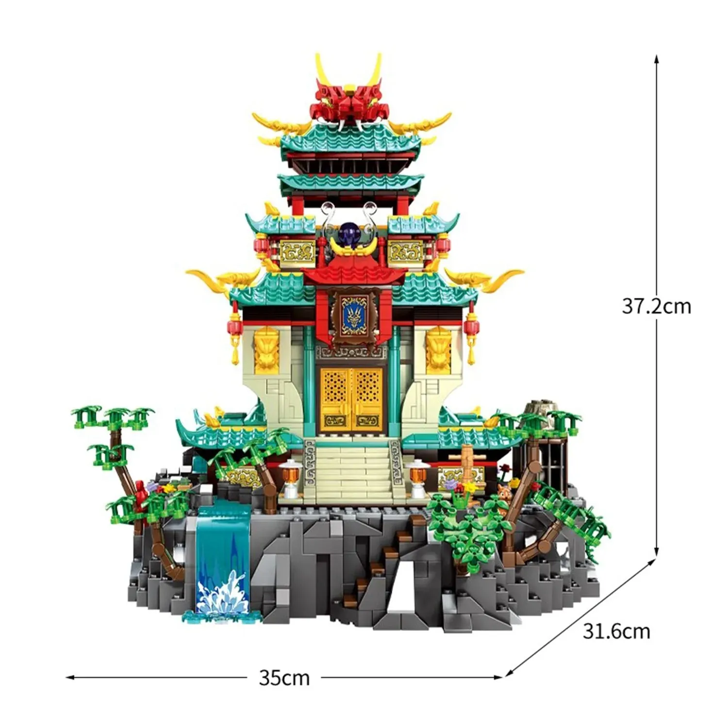 Build And Customize Your Own Dragon Palace With Our Building Set