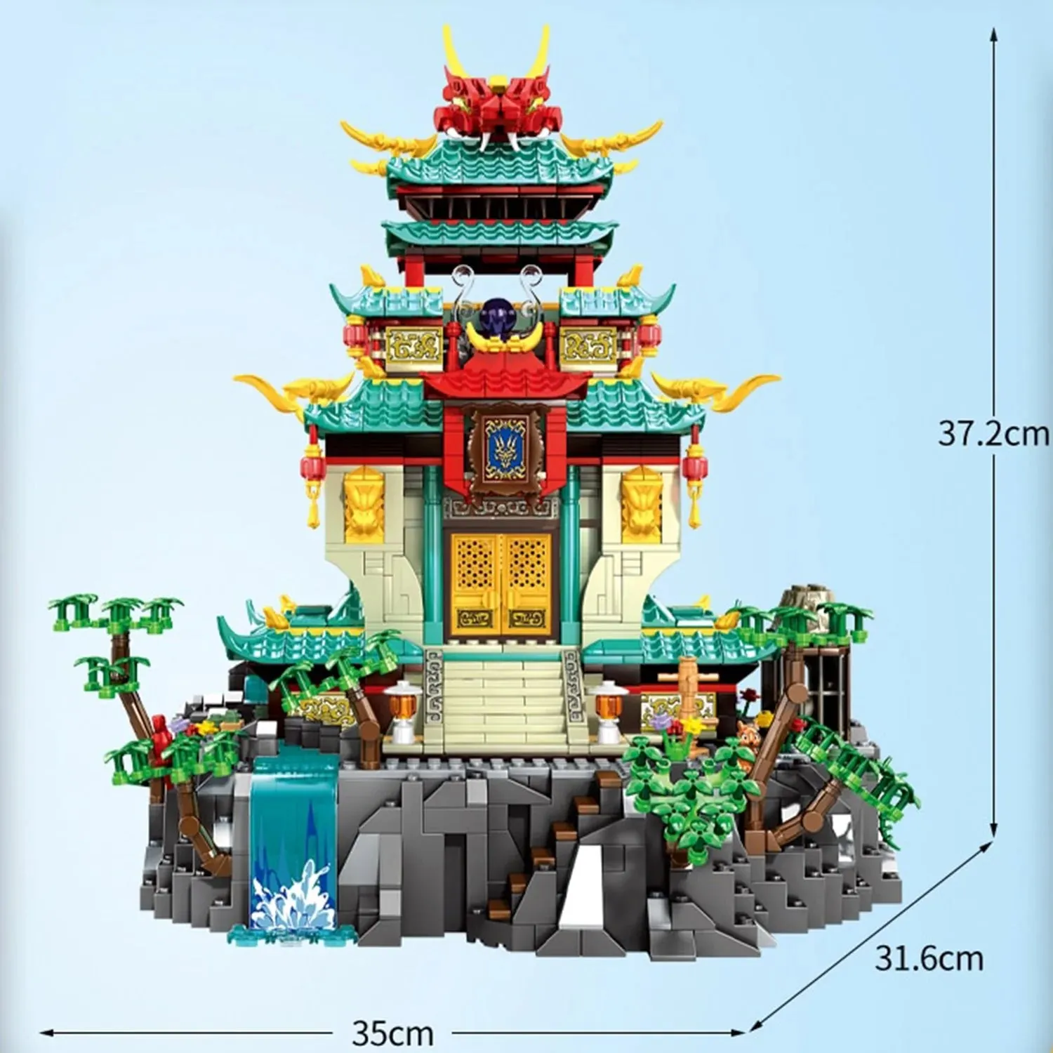 Build And Customize Your Own Dragon Palace With Our Building Set