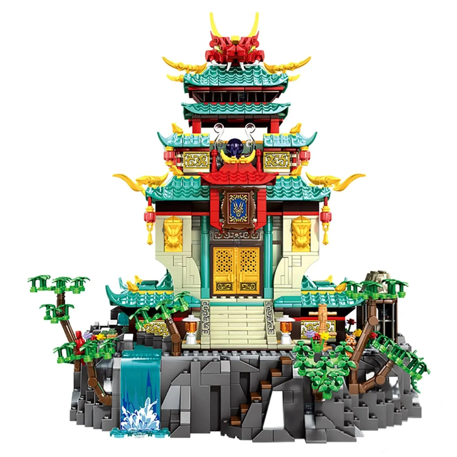 Build And Customize Your Own Dragon Palace With Our Building Set