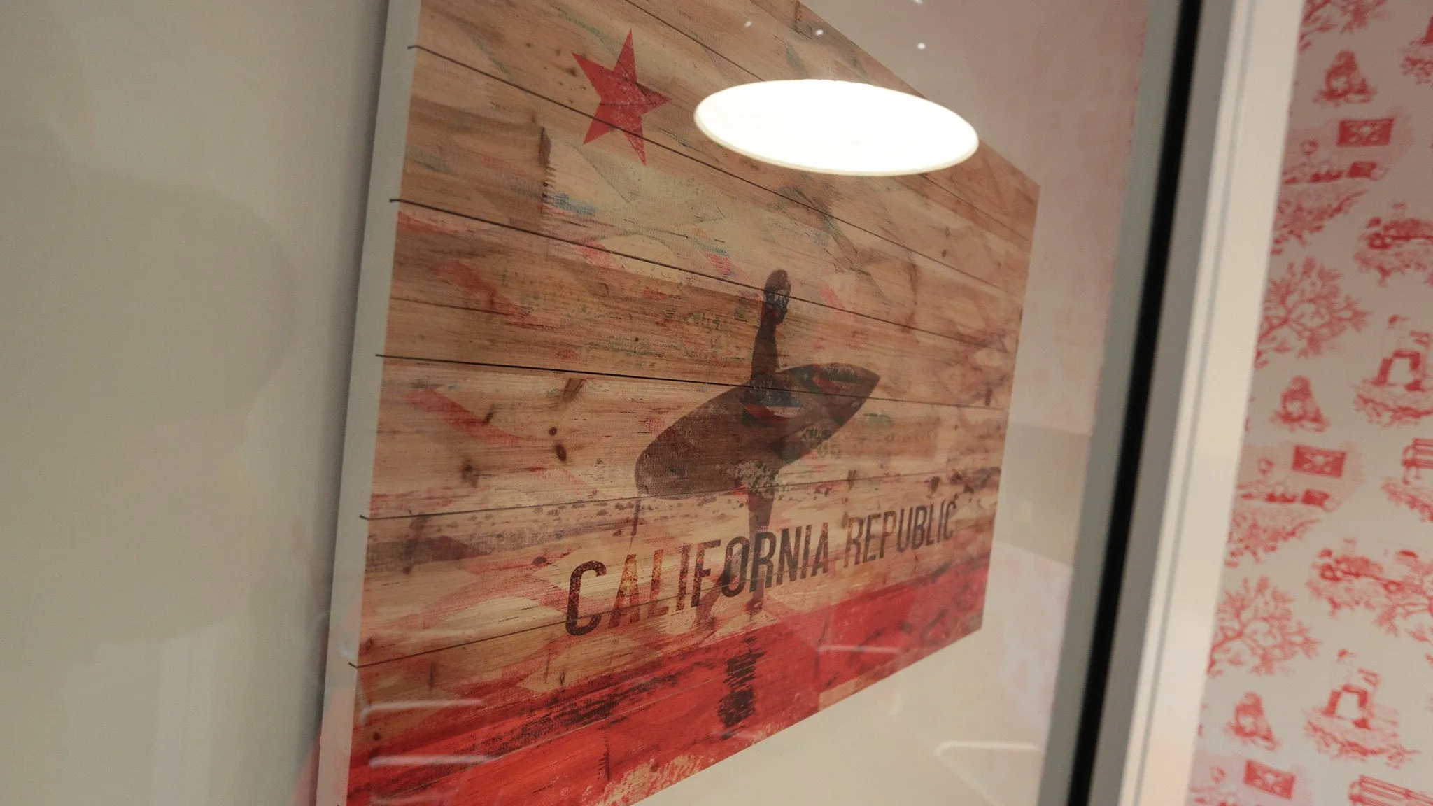 California Republic Wood Art