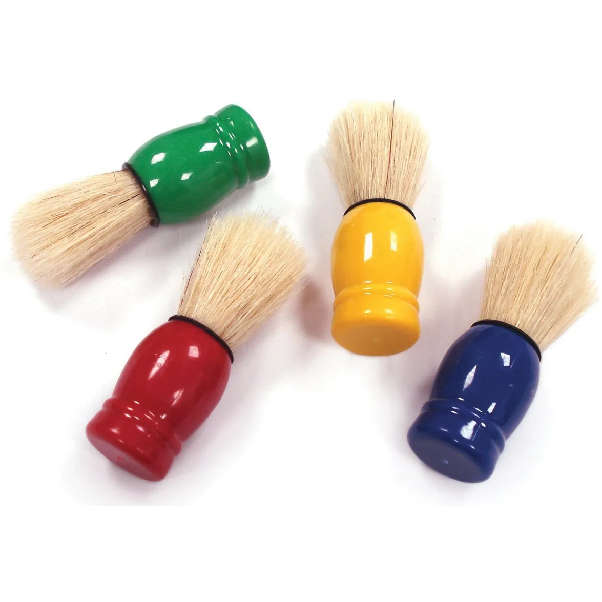 Chubby Short Handle Brushes pk 4