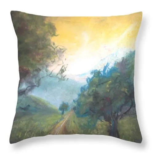 Citrus Gaze - Throw Pillow