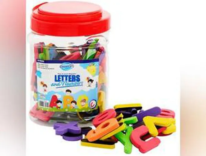 Clever Kidz Play And Learn Magnetic Letters And Numbers