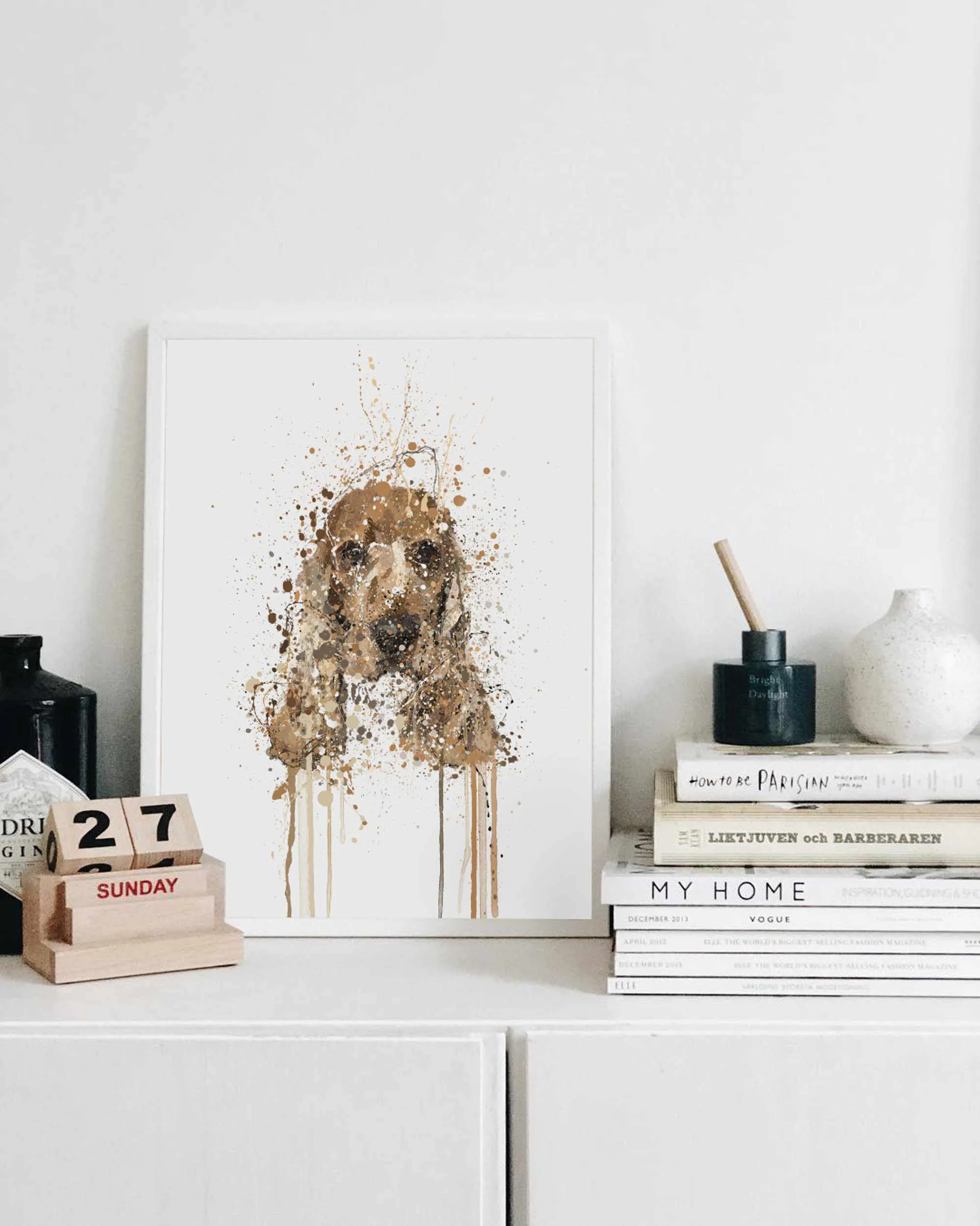 Cocker Spaniel Wall Art Print