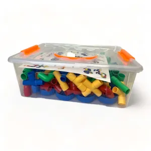 Construction Set - Pipe Connectors - 80 pieces