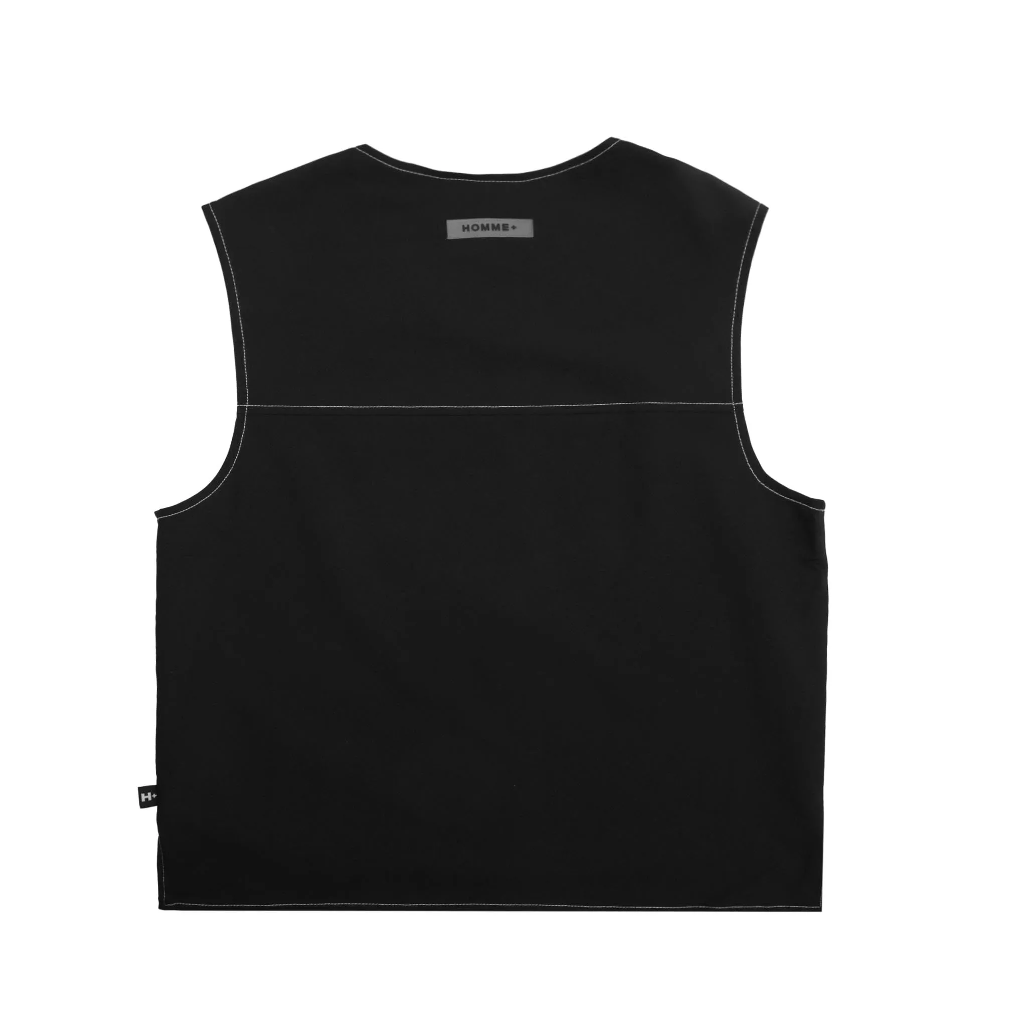 Contrast Stitch Vest