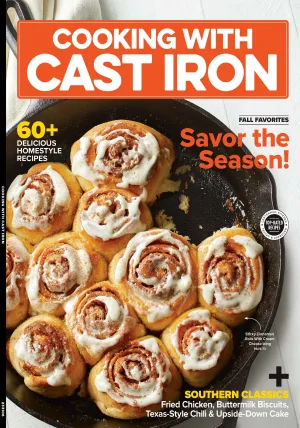 Cooking with Cast Iron - Savor the Season, 60  Delicious Homestyle Recipes