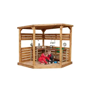 Cosy Roofed Stage Play Corner (Direct Shipping Item)