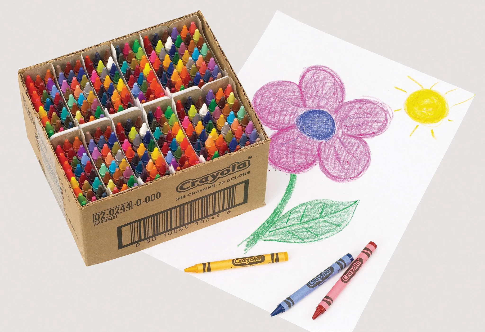 Crayola Assorted Crayons Class Pack