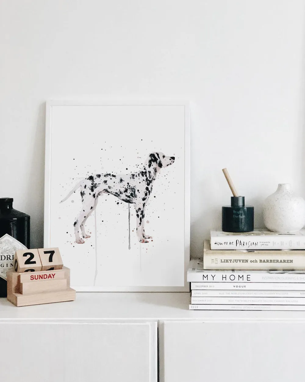 Dalmatian Dog Wall Art Print