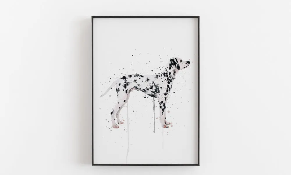 Dalmatian Dog Wall Art Print