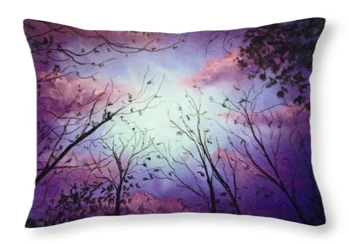 Dreamy Woods  - Throw Pillow