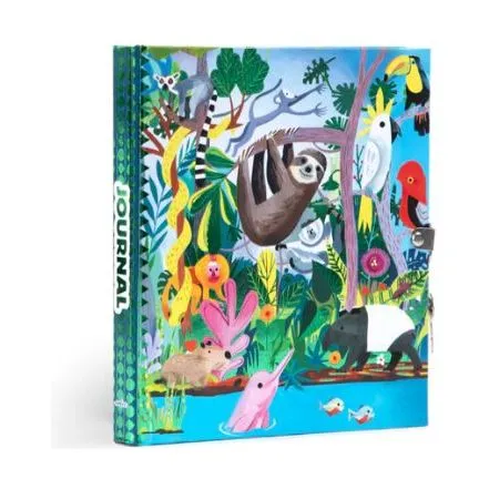 eeBoo Rainforest Animals Journal