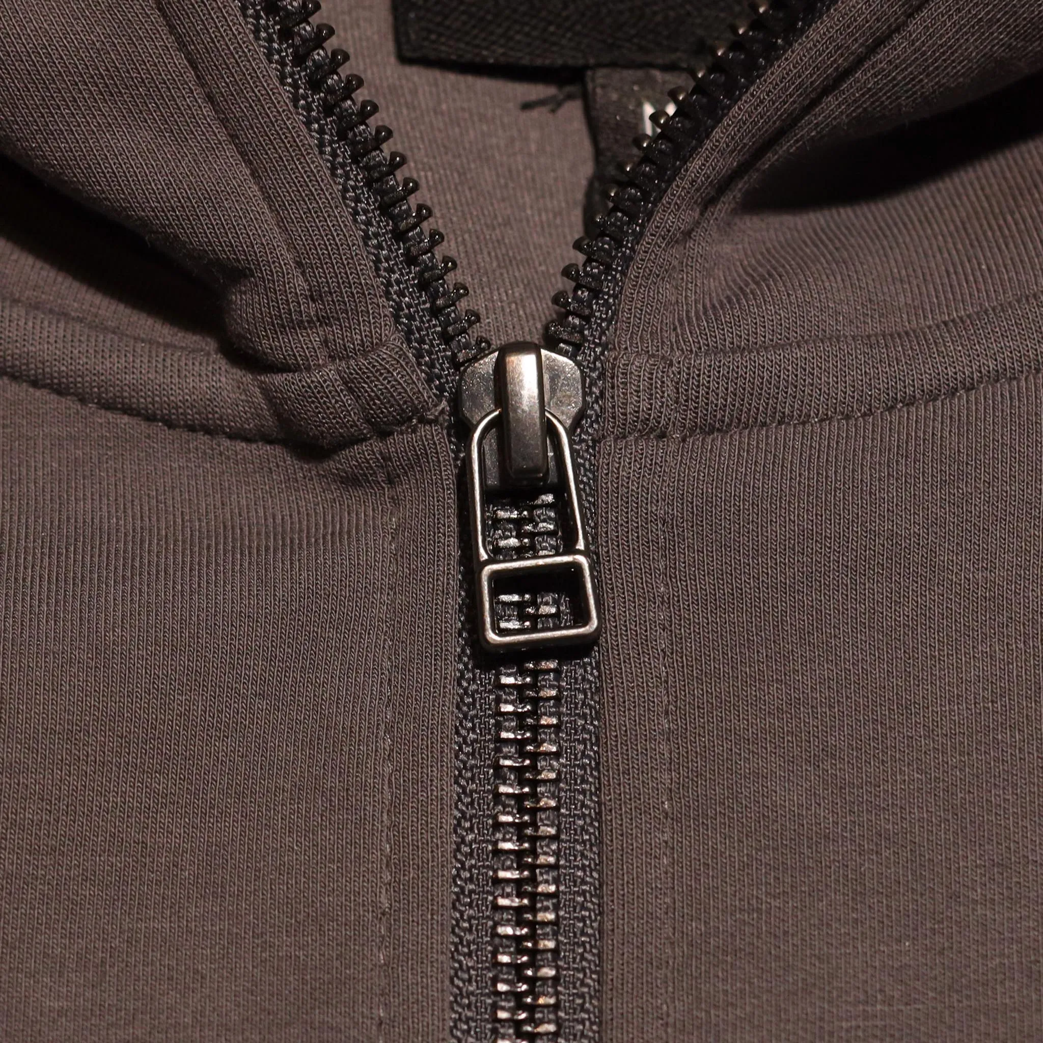 Embroidered H 2-Way Zip-Up Hoodie