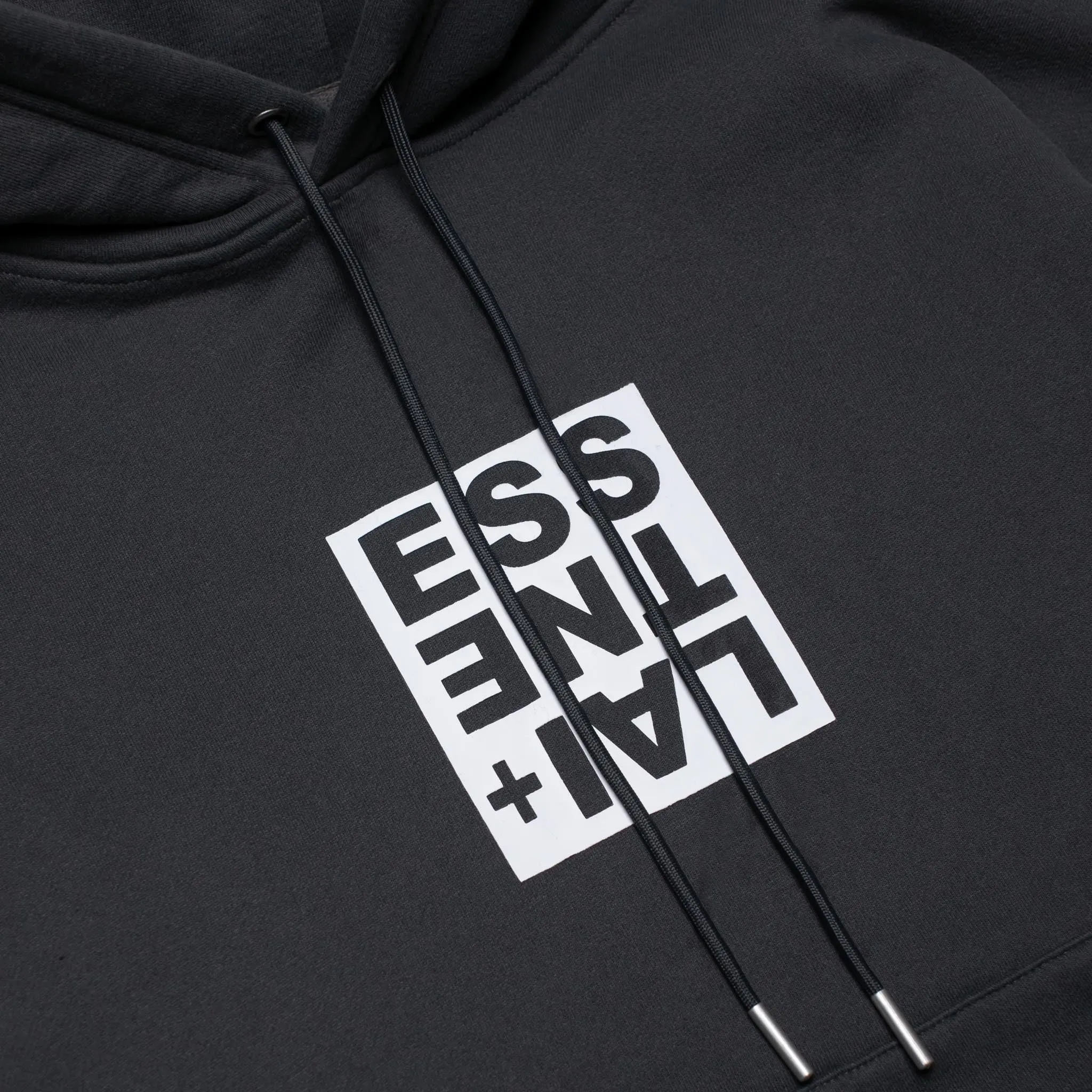 'ESSENTIAL' Box Logo Hoodie