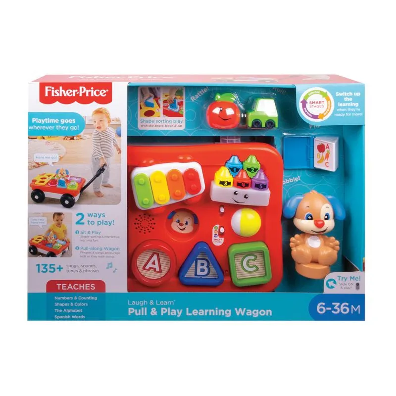 Fisher-Price Laugh & Learn Pull & Play Learning Wagon