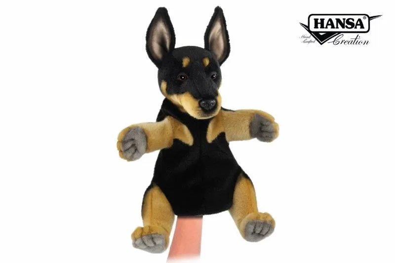 Hansa Pincher Hand Puppet 34cm