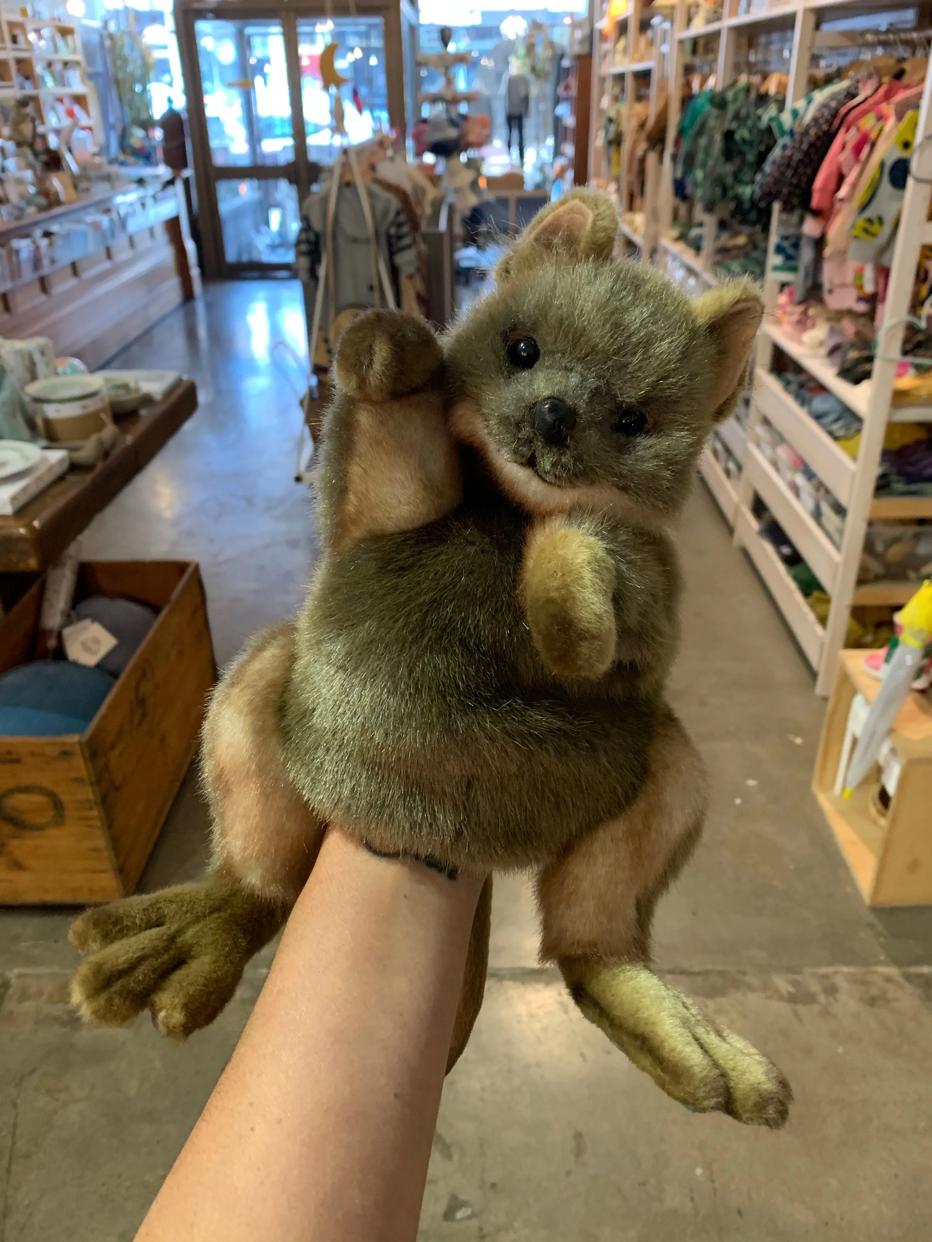 Hansa Quokka Hand Puppet 33cm