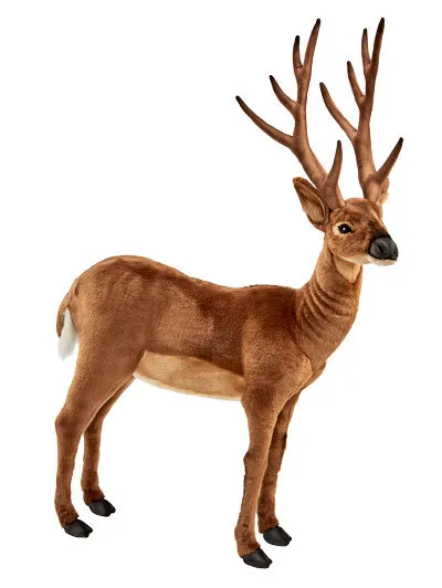 Hansa White Tail Deer Plush 105cm PICK UP ONLY