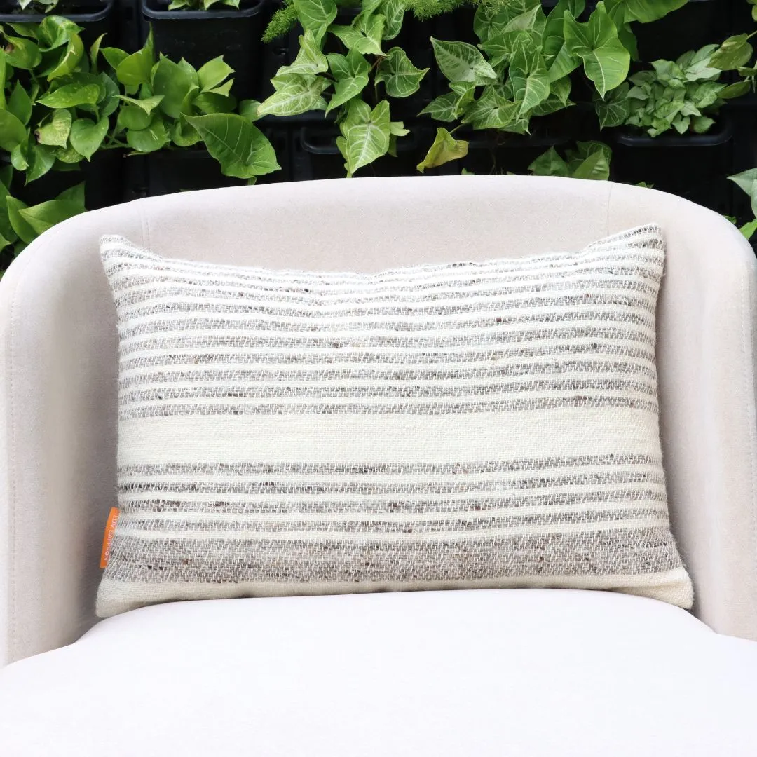 Horizon Stripe Handwoven Cushion Covers 40 x 60 cm