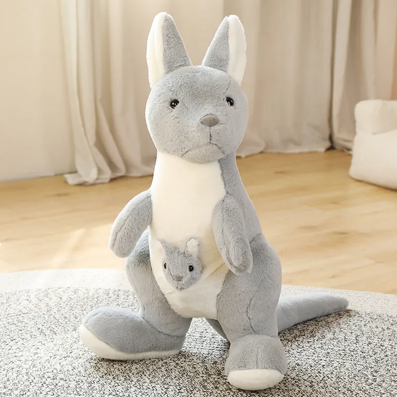 KuddleRoos: Mommy & Mini Kangaroo Plushie