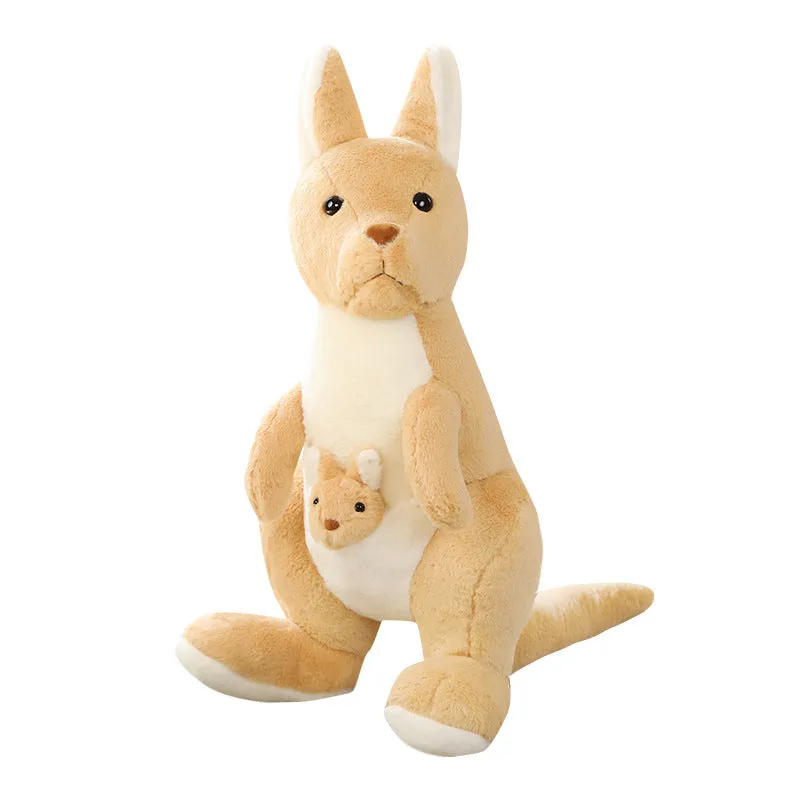 KuddleRoos: Mommy & Mini Kangaroo Plushie